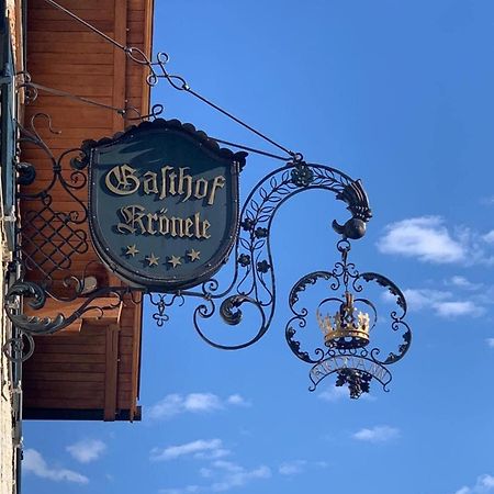 Hotel Gasthof Kroenele ลุสเตอเนา ภายนอก รูปภาพ